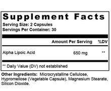 Load image into Gallery viewer, Alpha Lipoic Acid and CoQ10