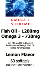 Load image into Gallery viewer, Omega 3 Supreme